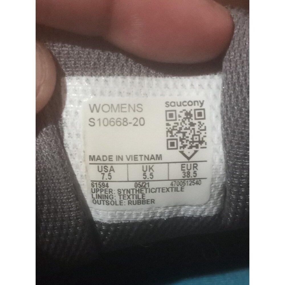 Saucony Womens Gray Excursion TR 15 S10668-20 Athletic Running Shoes Size US 7.5 - Picture 2 of 12